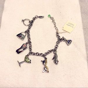 Lia Sophia Charm Bracelet NWT